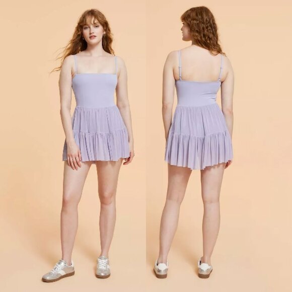 Blogilates Women's Ballerina Active Dress, Light Purple, XL - Picture 2 of 7